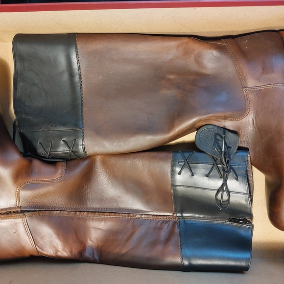 Wolverine Brown Leather Boots Womens - Picture 5 of 16